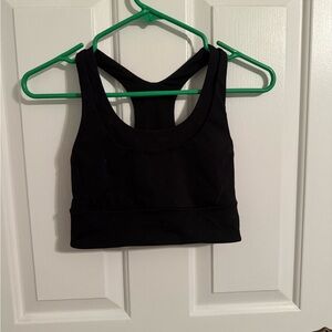 Lululemon Black Racerback Sports Bra